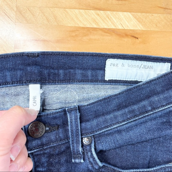 RAG AND BONE Capri Crop Skinny Jeans - Picture 7 of 10